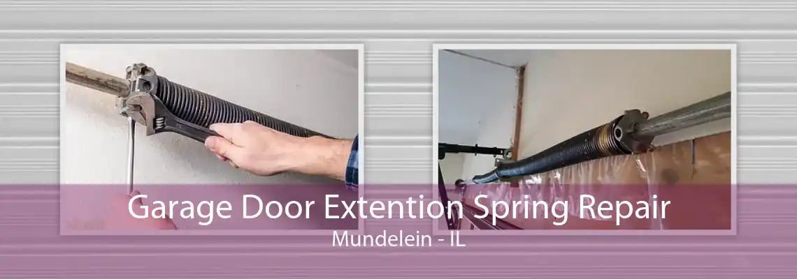 Garage Door Extention Spring Repair Mundelein - IL