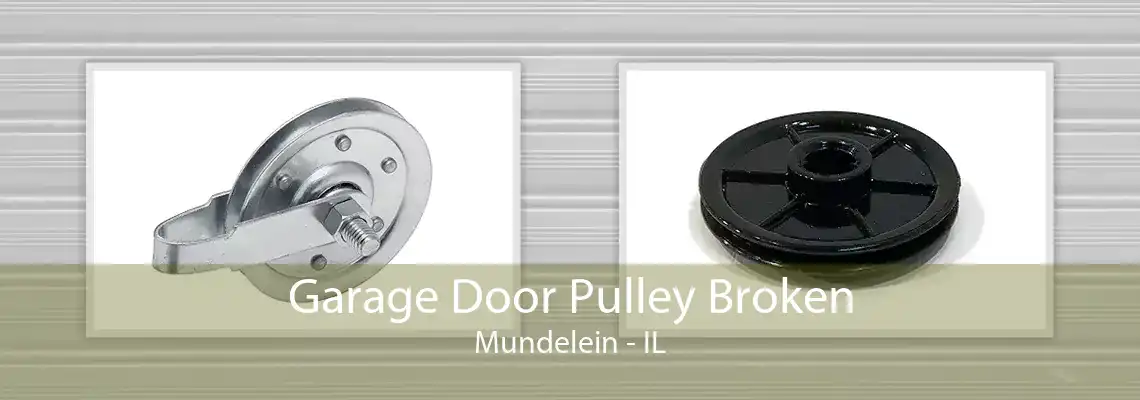 Garage Door Pulley Broken Mundelein - IL